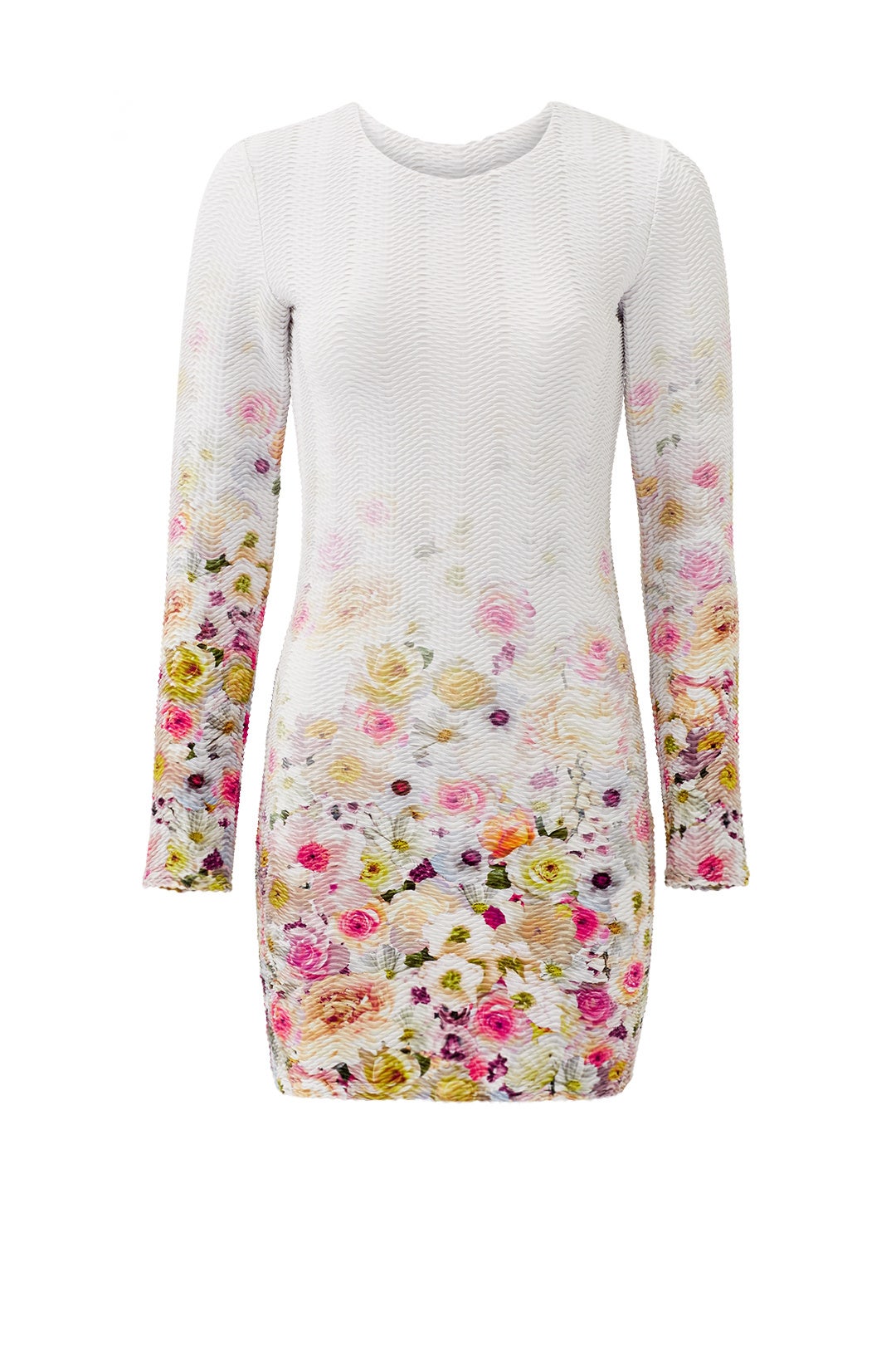 Twisted Floral Dress by MSGM
