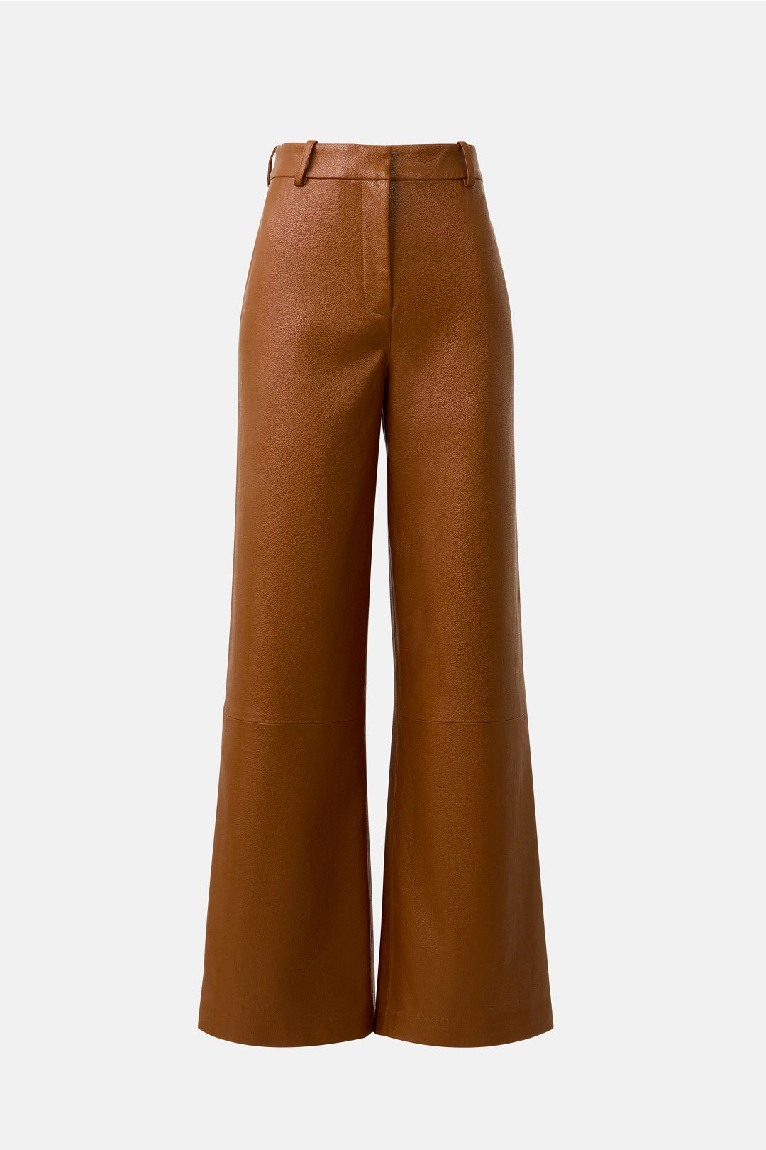 Brown Faux Leather Trousers by Rosetta Getty x RTR 4