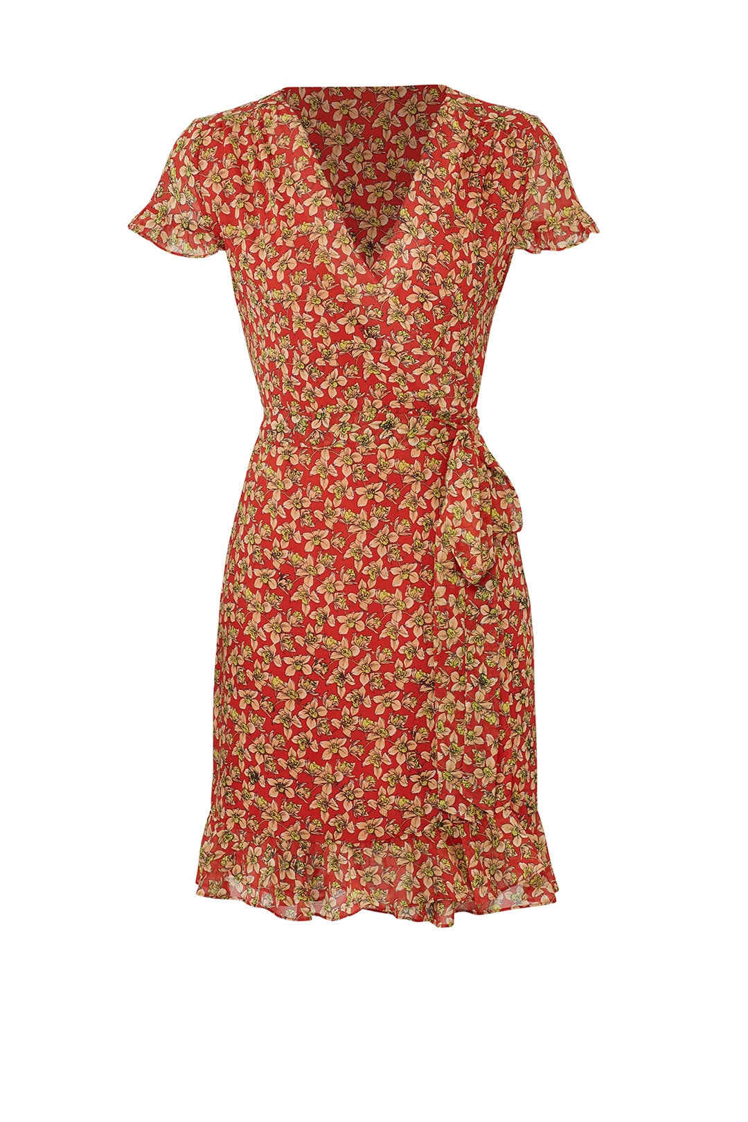 Floral Ana Wrap Dress by Rebecca Minkoff