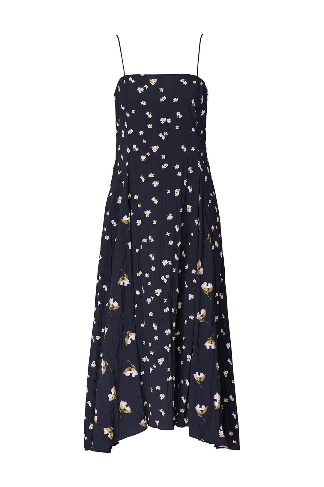Mixed Ditzy Hibiscus Dress by VINCE.