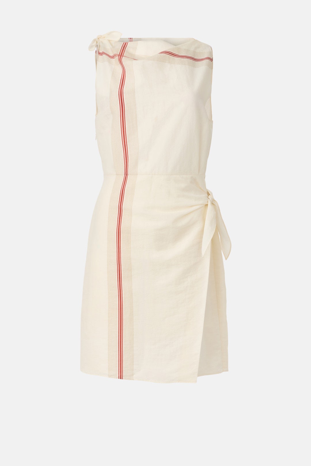 Handkerchief Stripe Wrap Dress by VINCE. 4