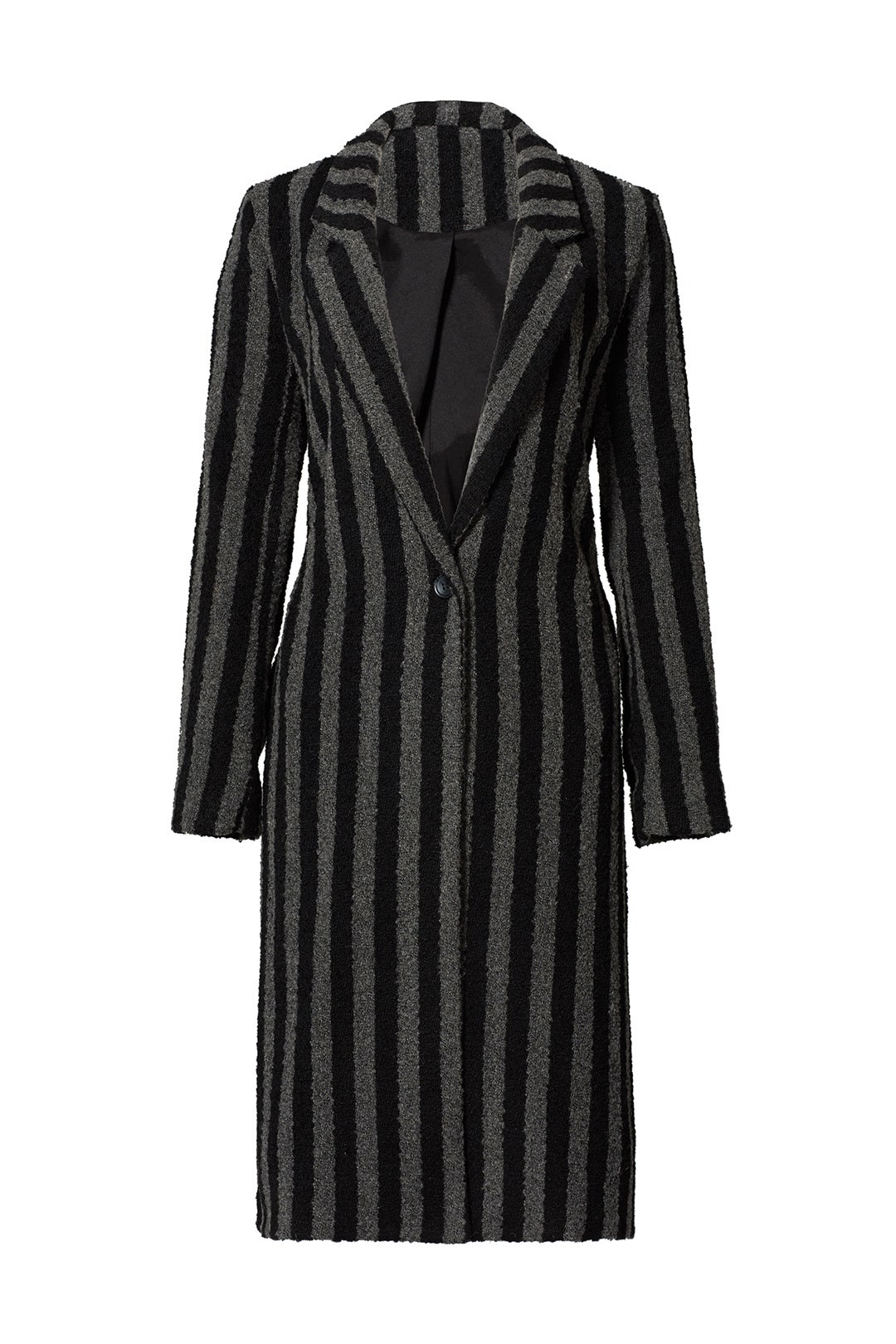 Charcoal Stripe Coat by Endless Rose 3