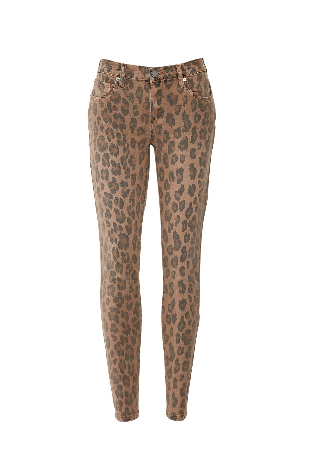 The Reade Crop Leopard Jeans by BLANKNYC 3