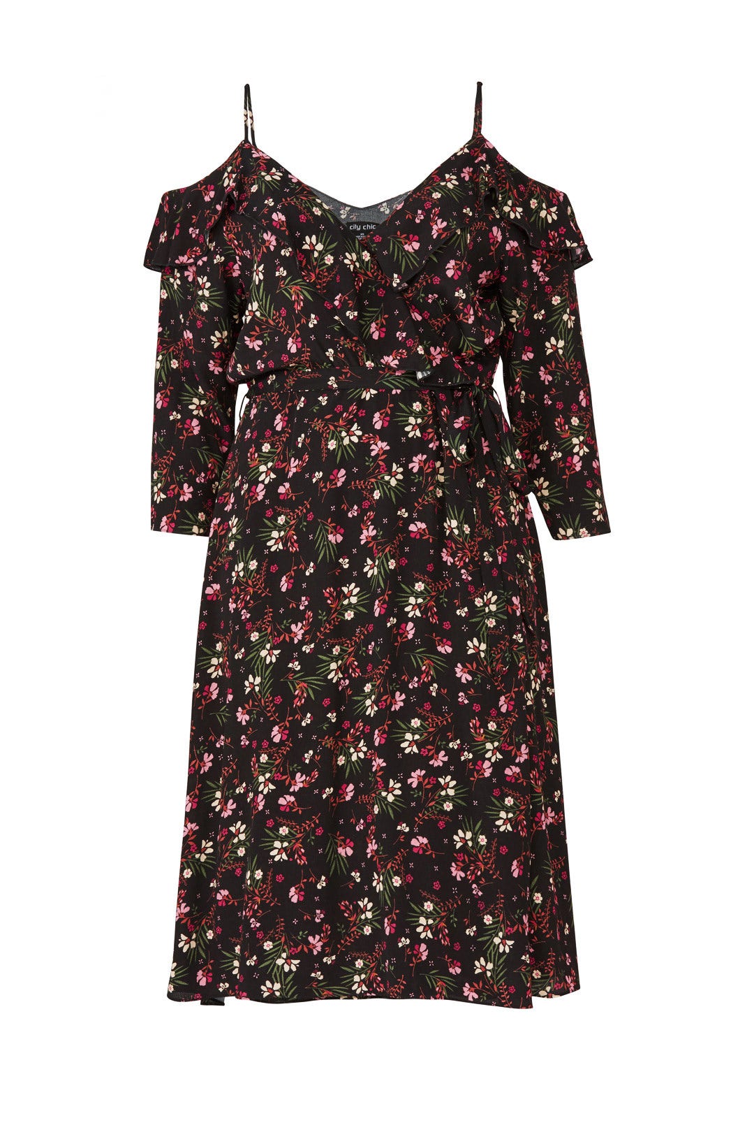 Pretty Floral Dress by City Chic 3