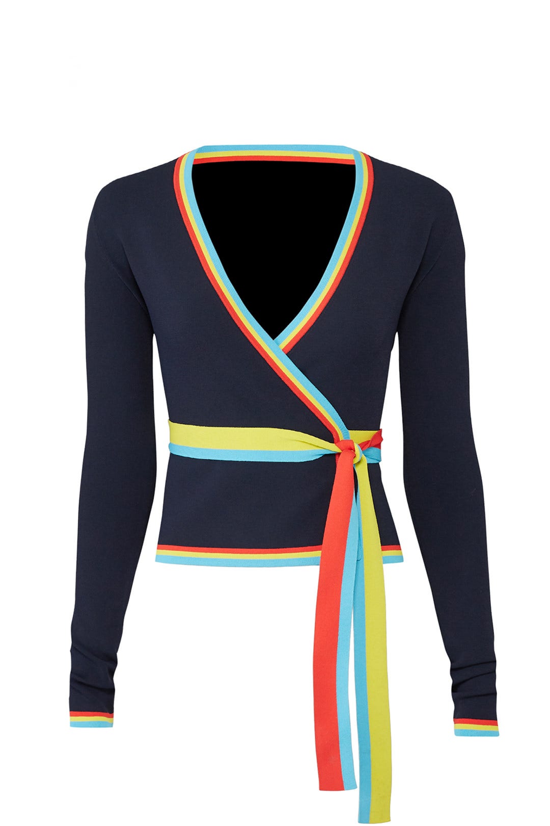 Long Sleeve Wrap Cardigan by Diane von Furstenberg 3