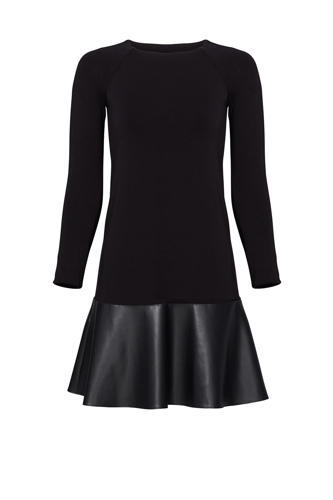 Black Peaking Hem Dress by Bailey 44 3