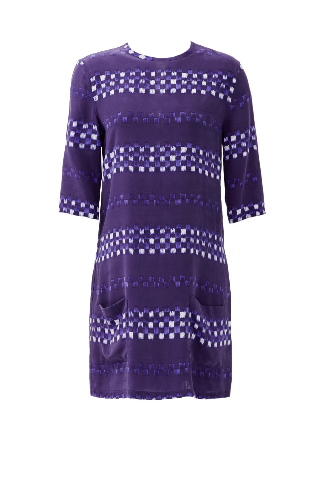 Ultra Marine Aubrey Silk Dress by Equipment