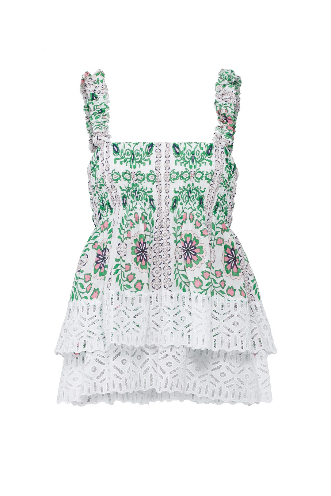 Tiered Ruffle Garden Party Top by Tory Burch 3