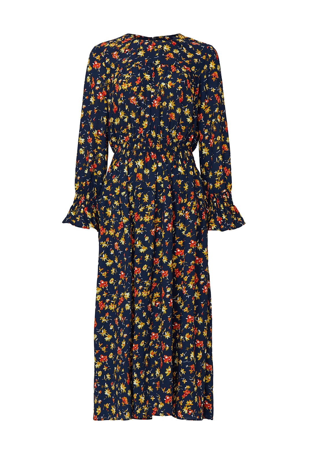 Watercolor Floral Midi Dress by Victor Alfaro x RTR