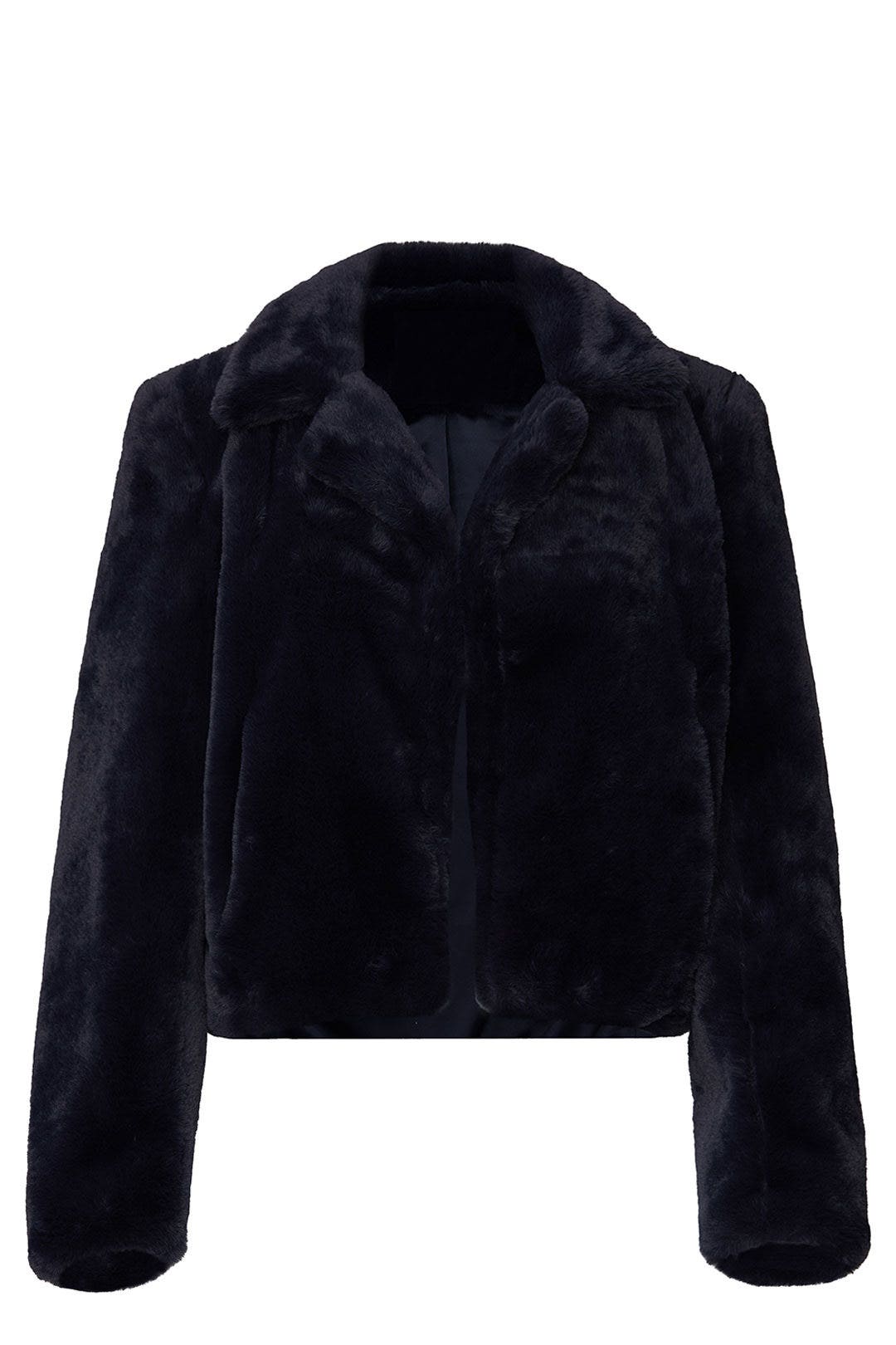 Faux Fur Uptown Girl Jacket by BLANKNYC 4