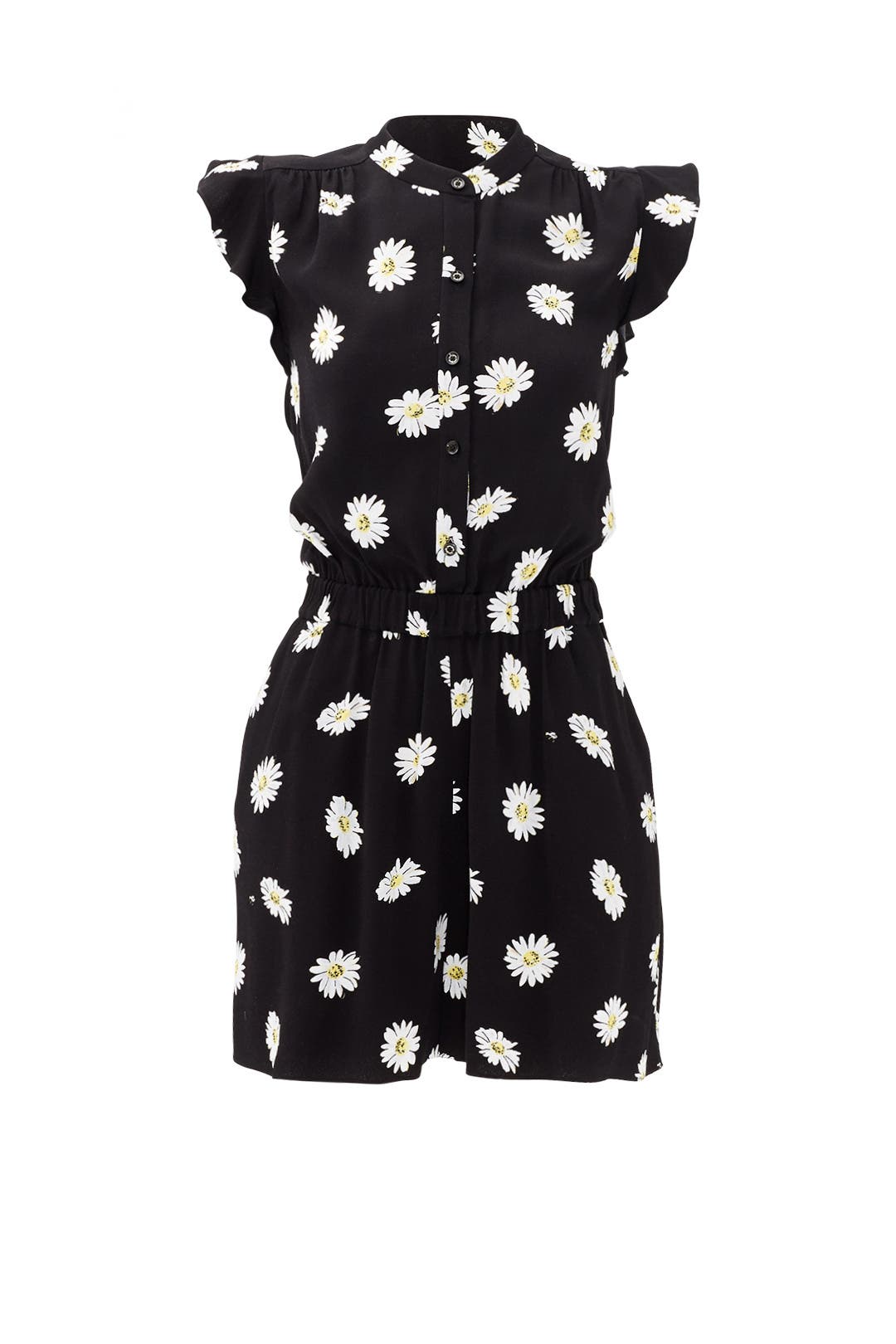 Daisy Dot Crepe Romper by kate spade new york for $81 | Rent the Runway