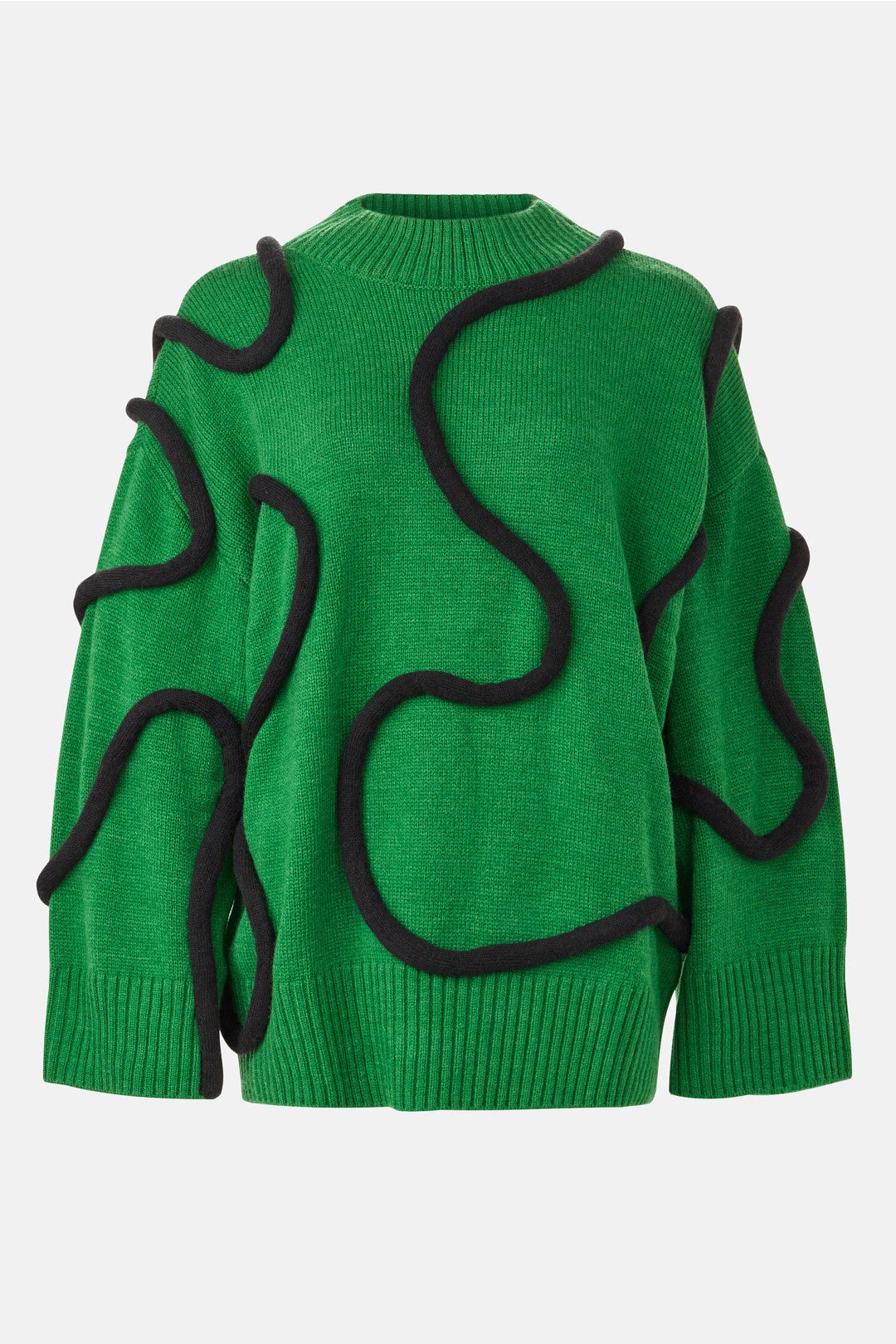 Green Leith Sweater by SIMONMILLER 4