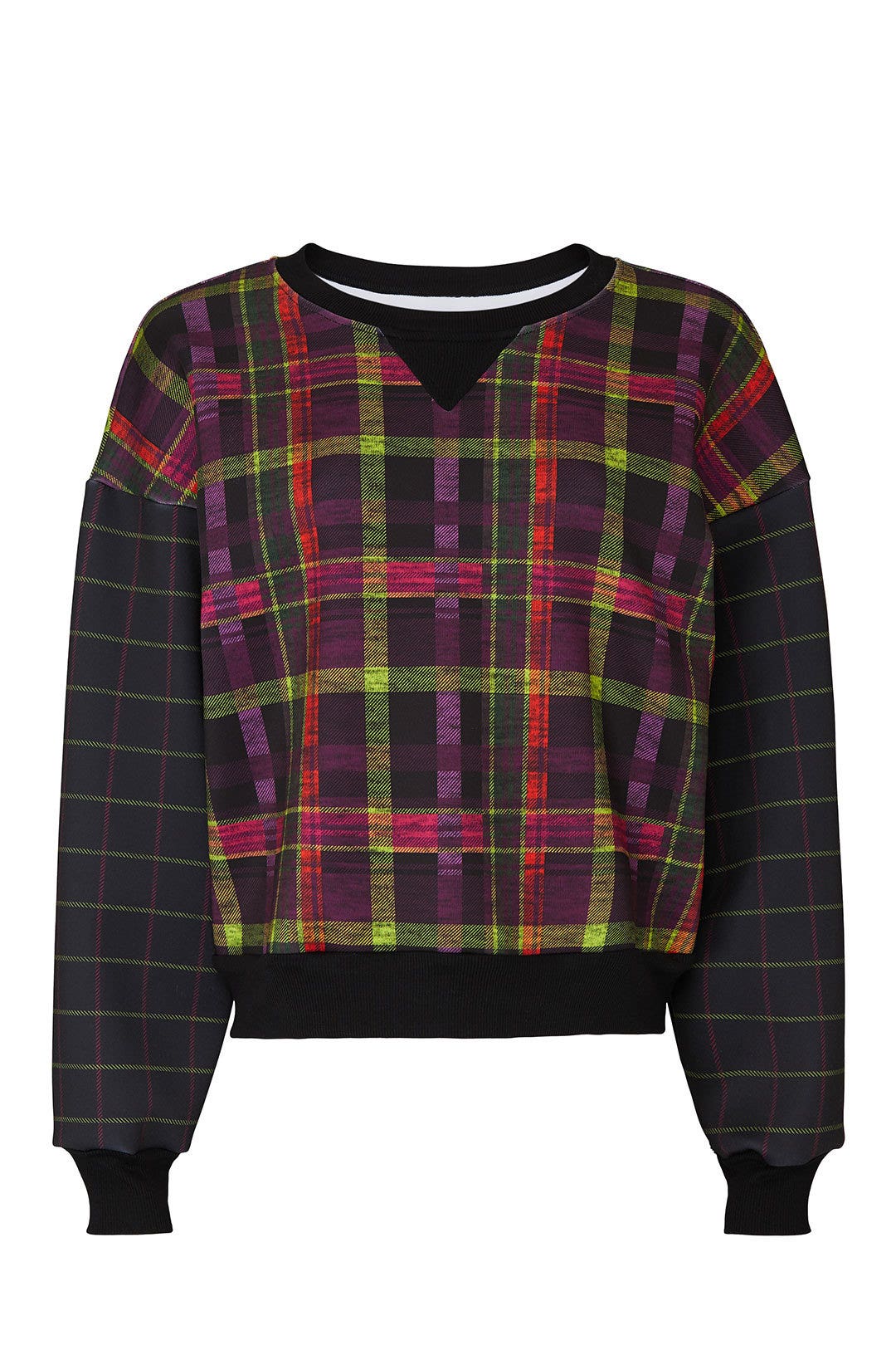 As If Plaid Sweatshirt by Terez 4