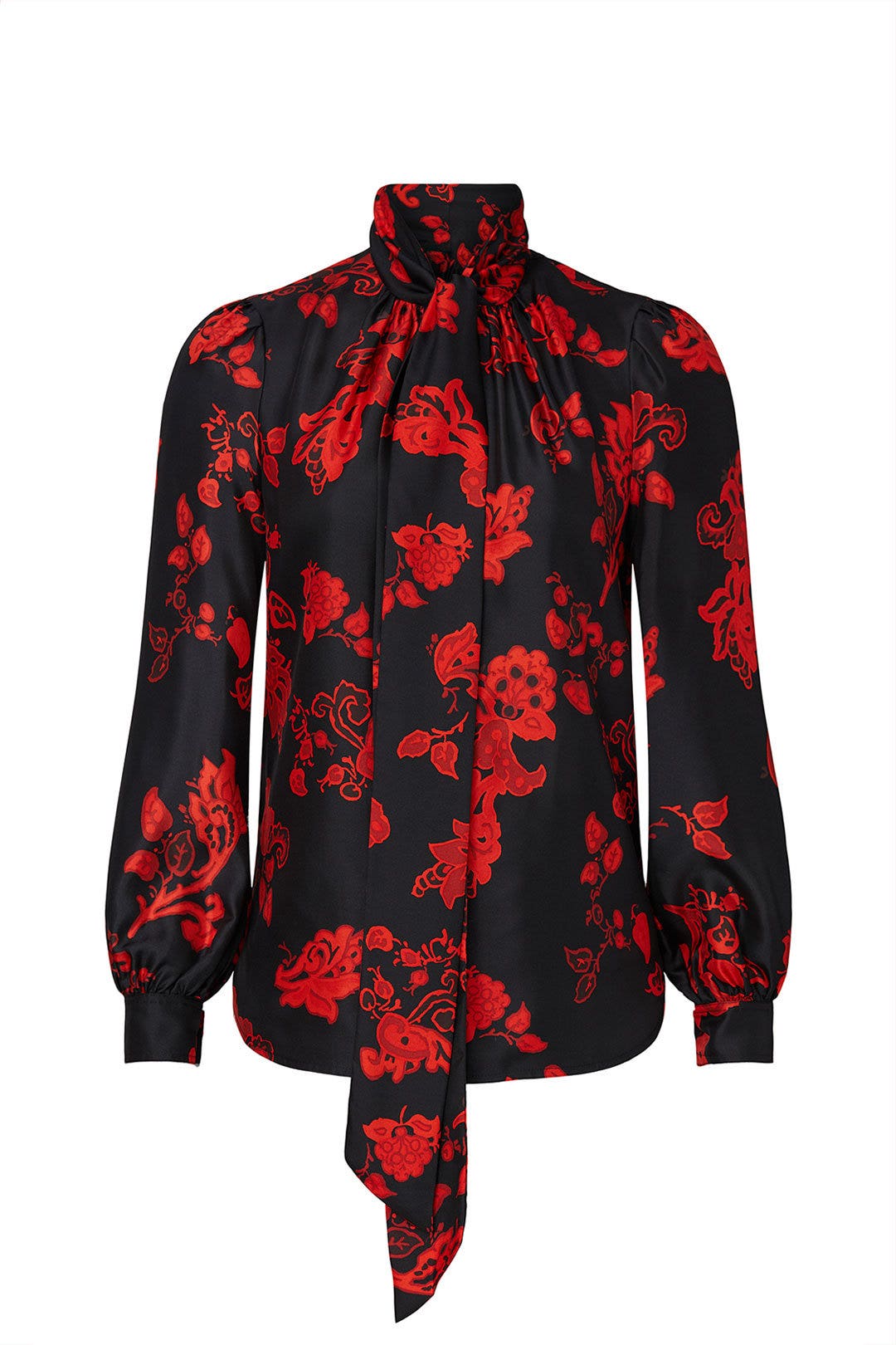 Printed Bow Blouse by Tory Burch 4
