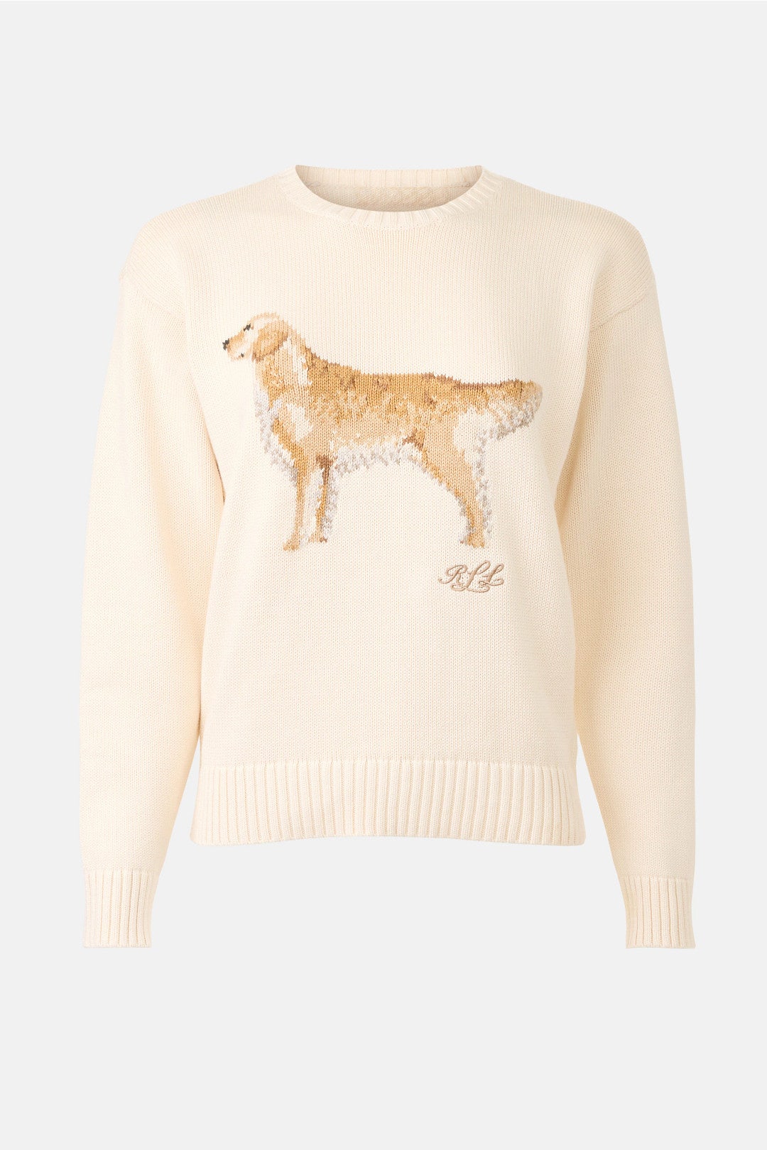 Combed Cotton Riednee Long Sleeve Pullover
