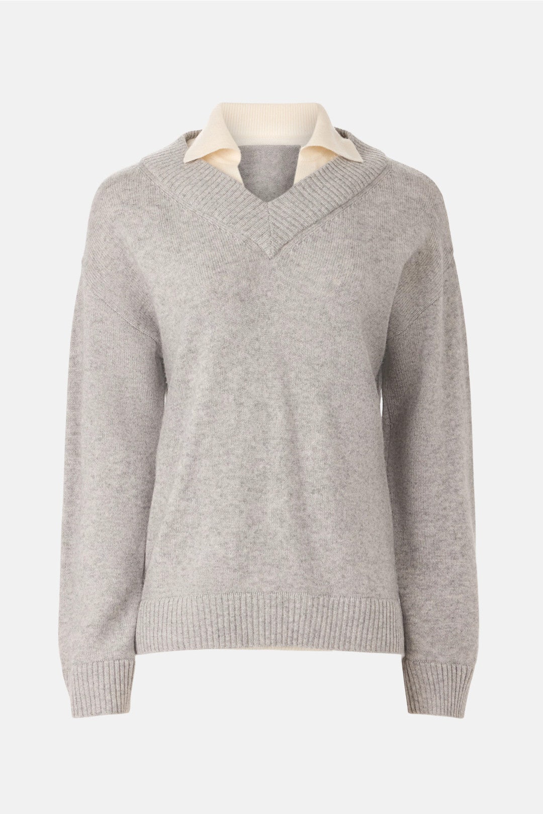 Premium Cashmino Layered Polo by NAADAM 4