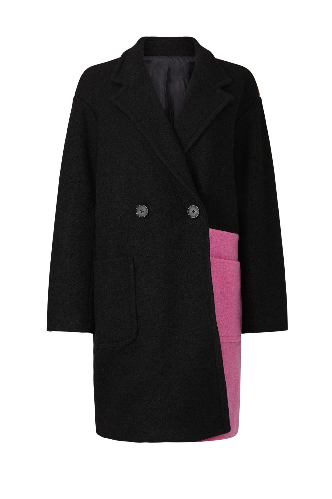 Colorblock Wool Coat by Peter Som x RTR