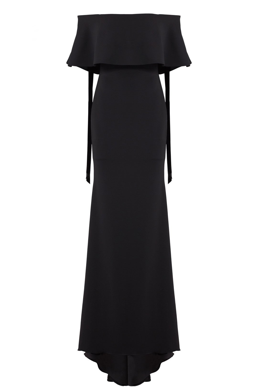 Black Grommet Gown by Badgley Mischka 4