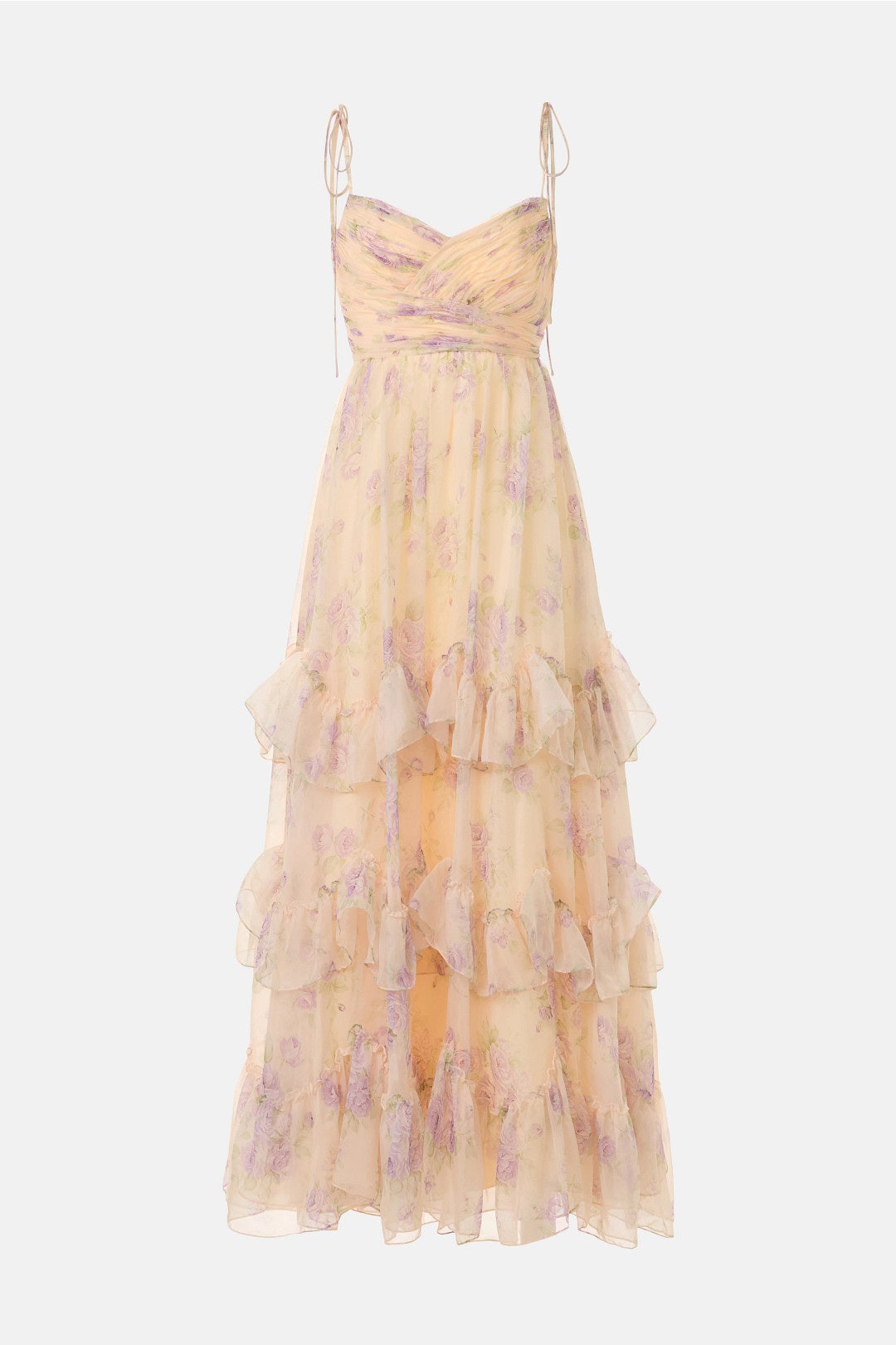 sachin and babi light blue dress Daska chiffon ruffle maxi dress in dark floral – On Sale Now with Up to 10%  Off main image 1