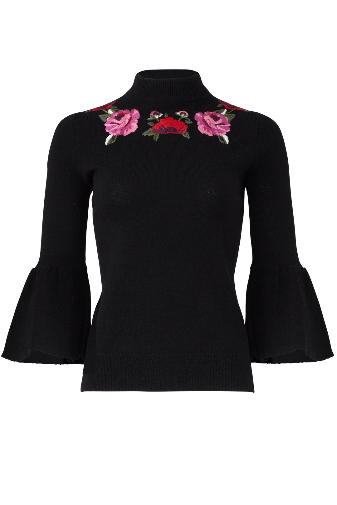 Black Blossom Sweater by kate spade new york