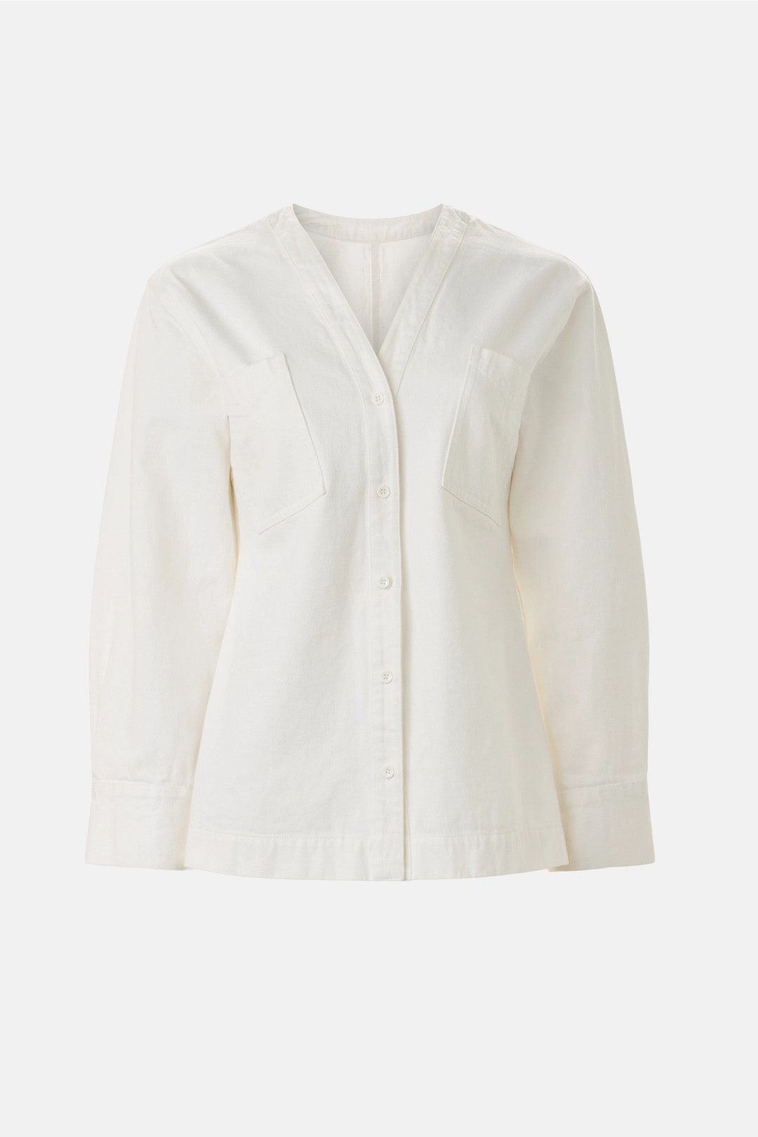 Emmett Structured-Sleeve Denim Jacket by Modern Citizen