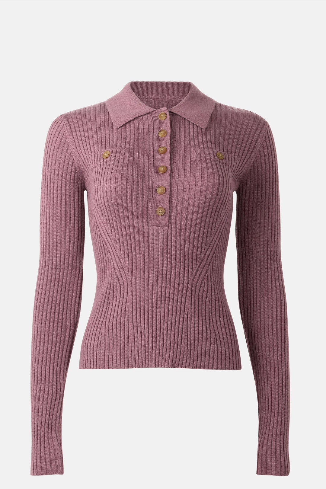 Collared Rib Sweater by Peter Som x RTR 4