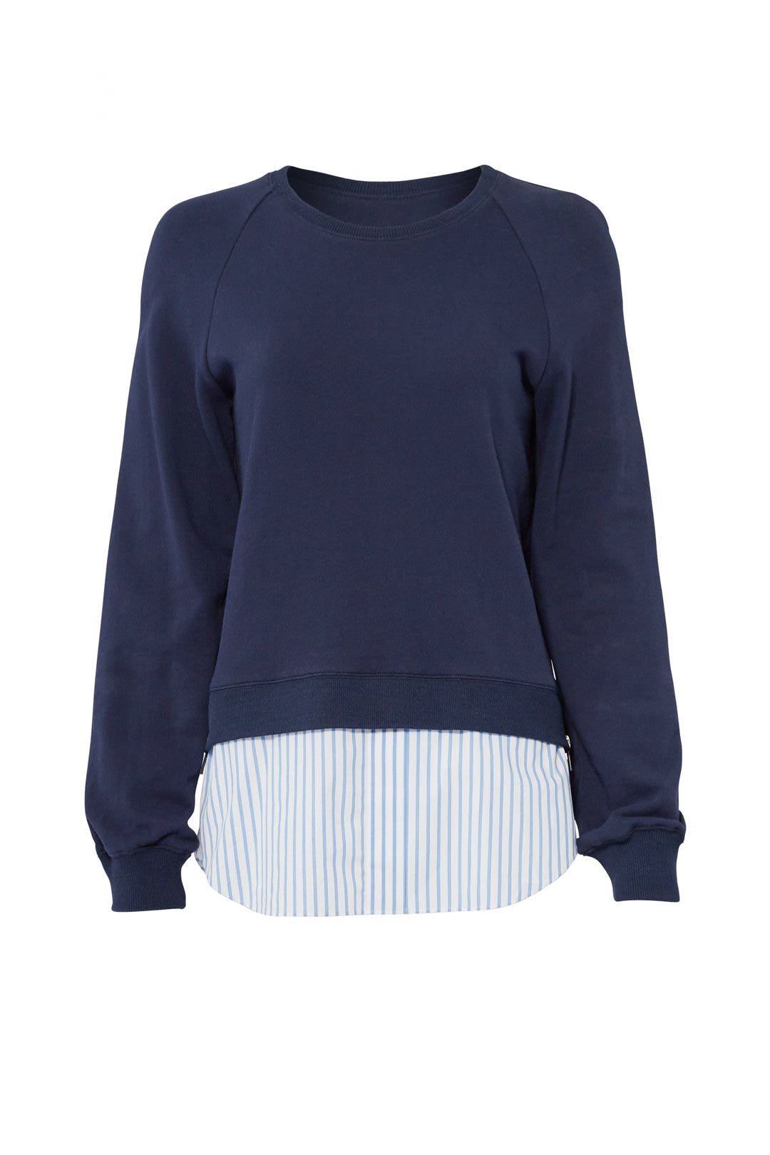 Midnight Hem Sweatshirt by Derek Lam 10 Crosby