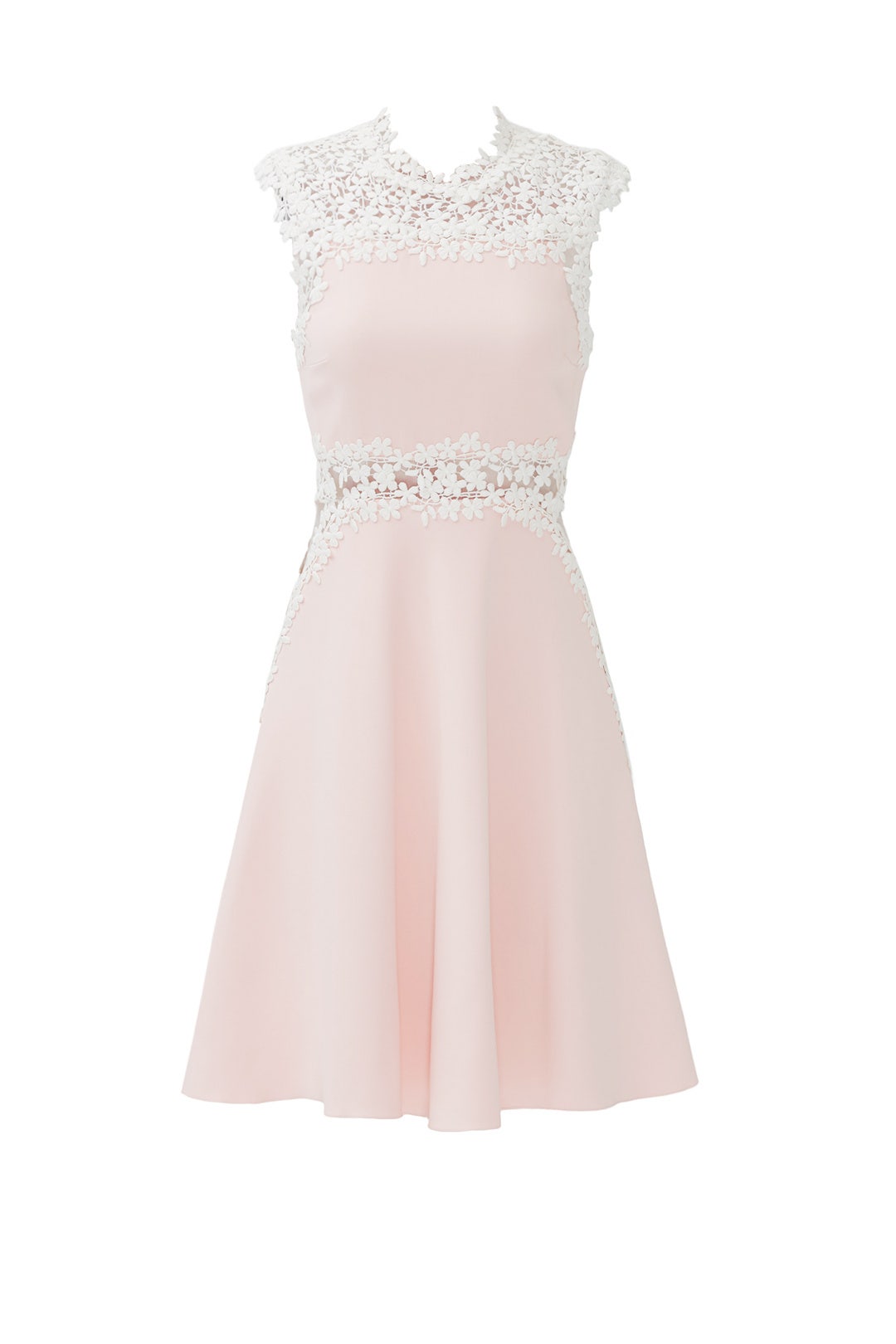 Pink Daisy Cut Out Dress by Giambattista Valli 3