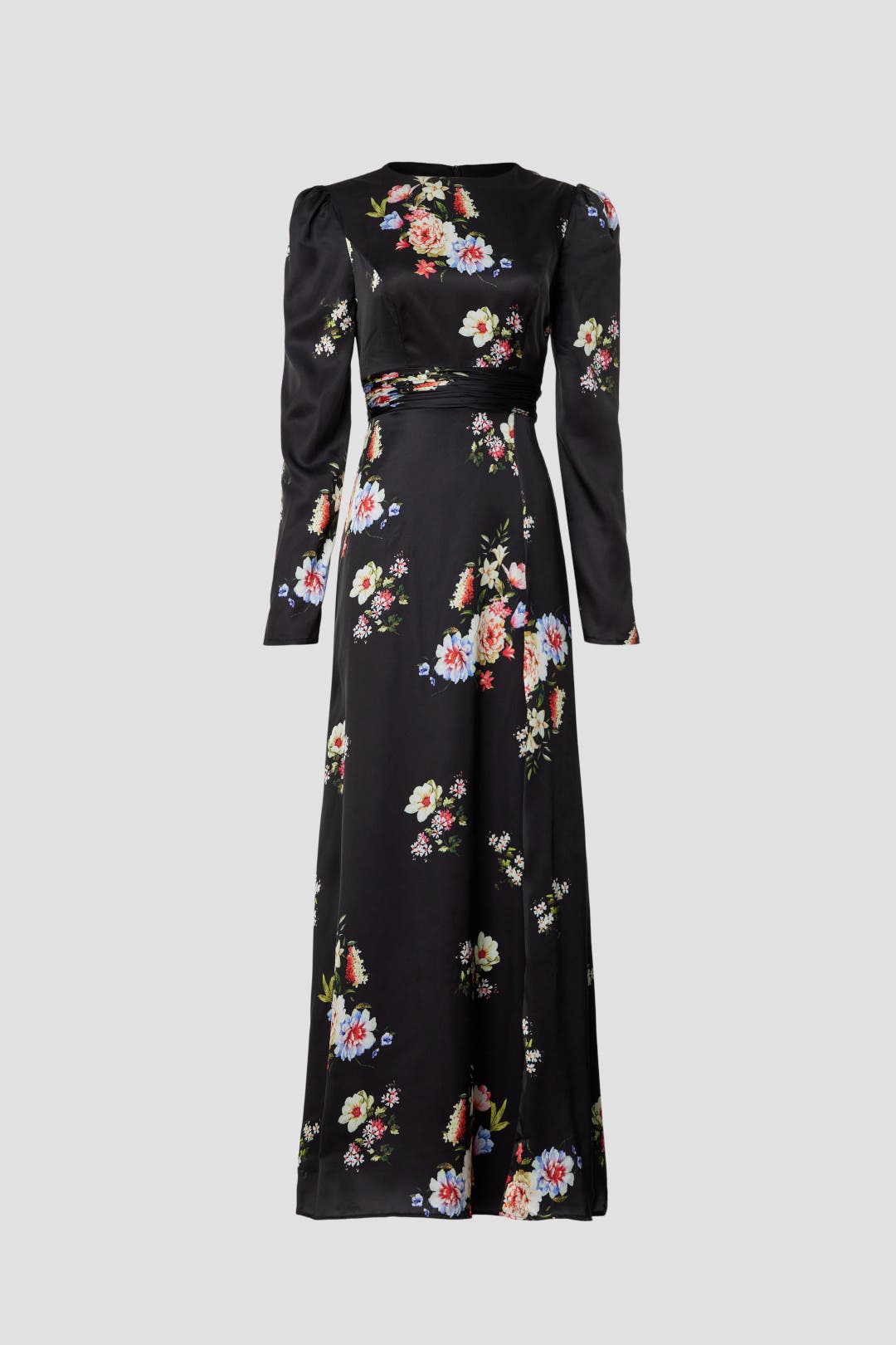 Faux Wrap Floral Gown by Ieena for Mac Duggal | Rent the Runway