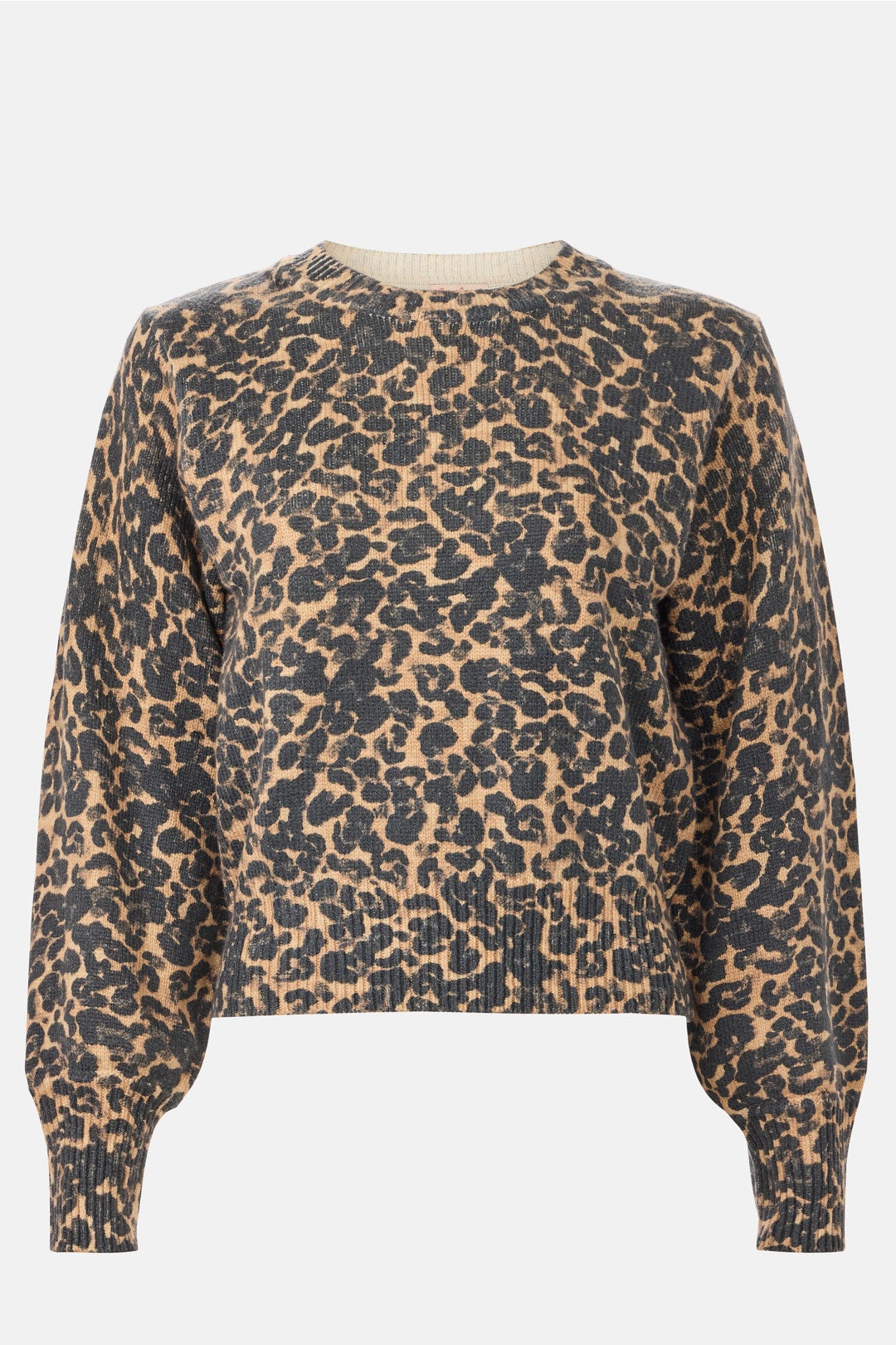 Alma Cheetah Crewneck Sweater by Marine Layer 4