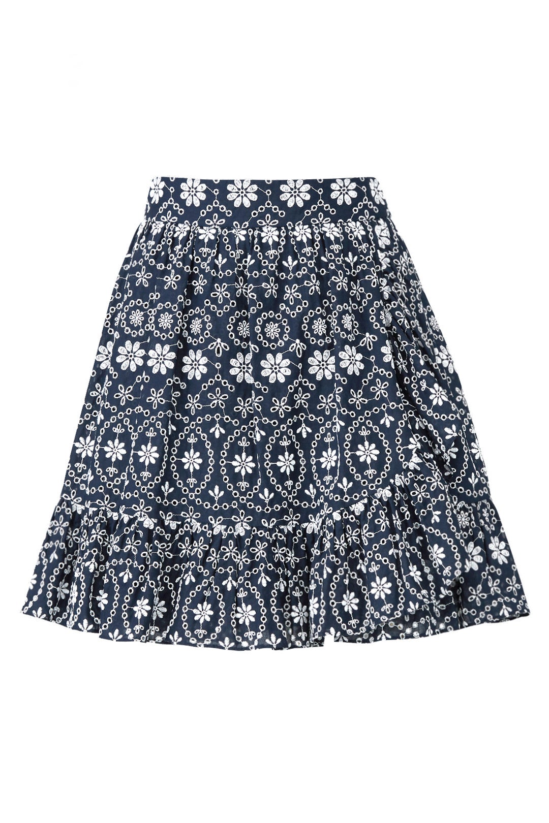 Eyelet Faux Wrap Skirt by kate spade new york 3