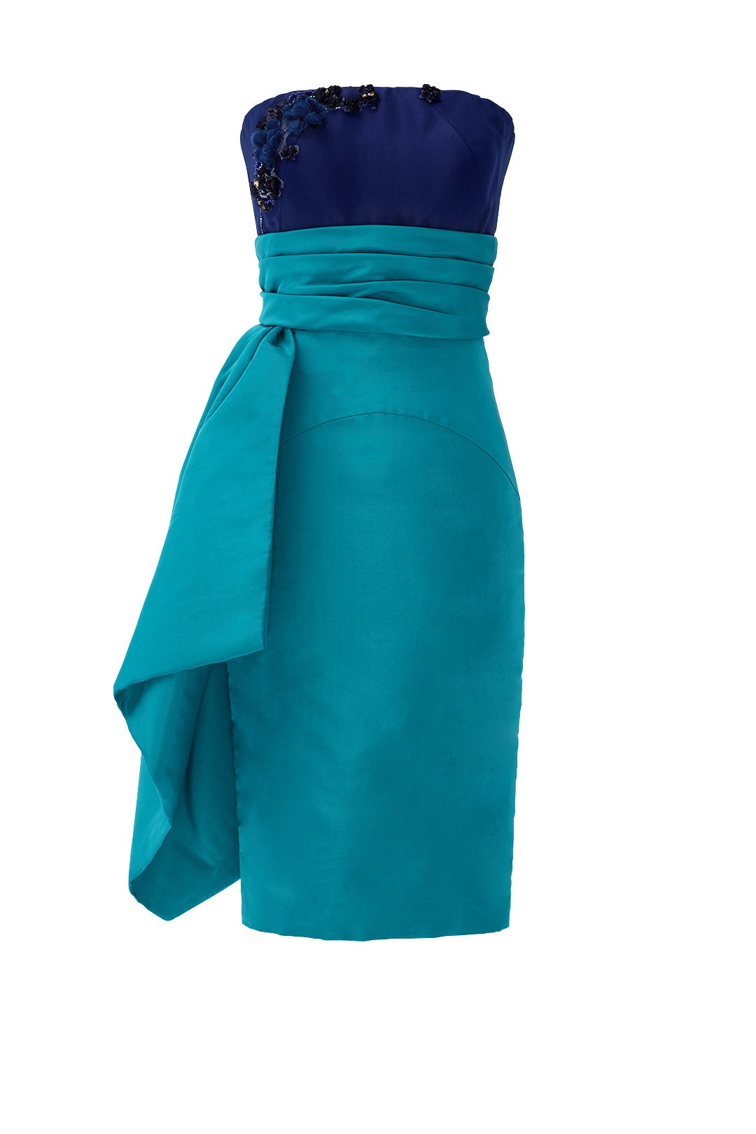 Blue Note Dress by pamella roland 3