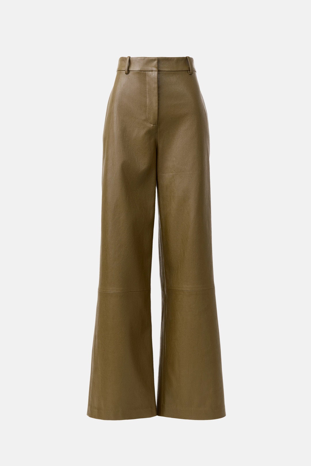 Green Faux Leather Wide Leg Pants by Rosetta Getty x RTR 4