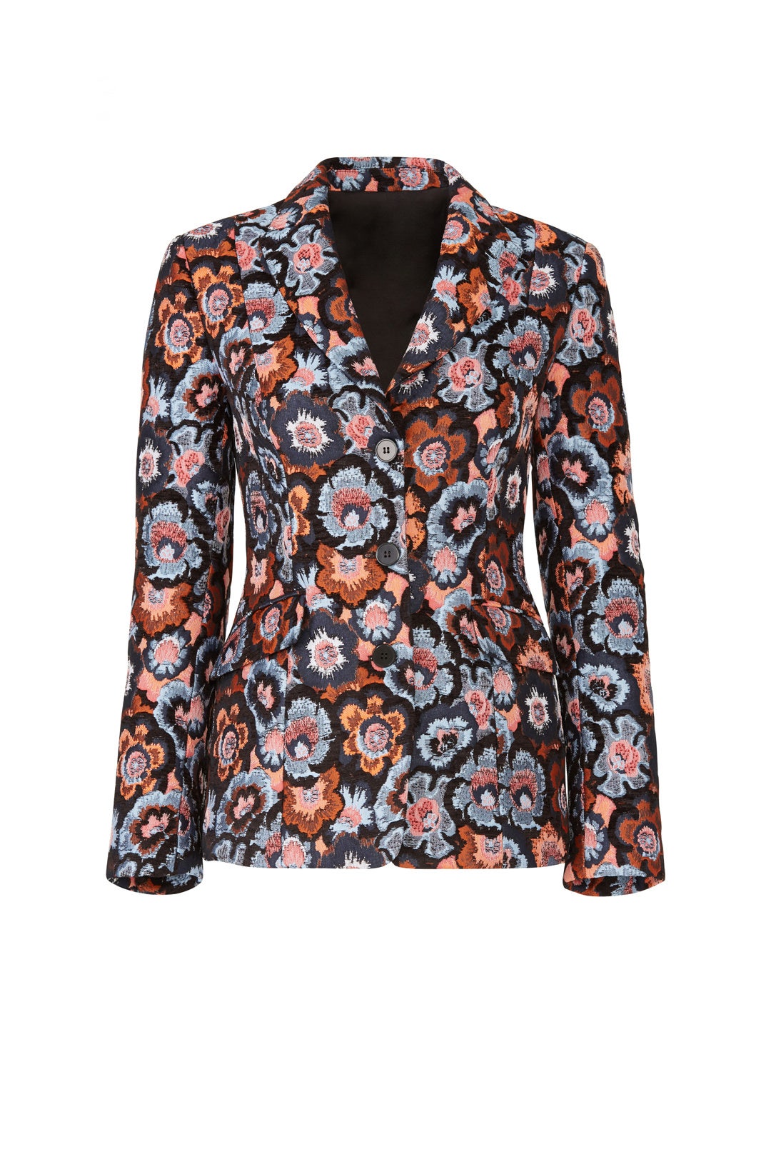Floral Jacquard Blazer by Theory