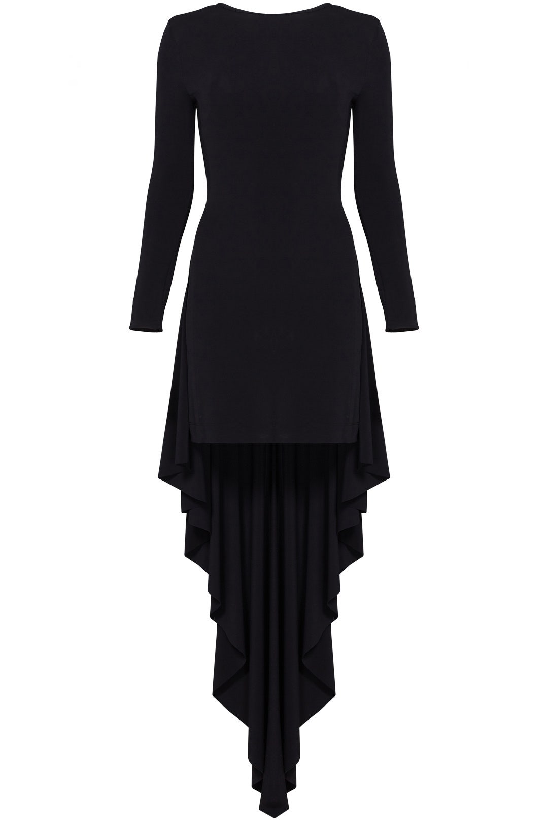 Black High Low Dress by Antonio Berardi 3
