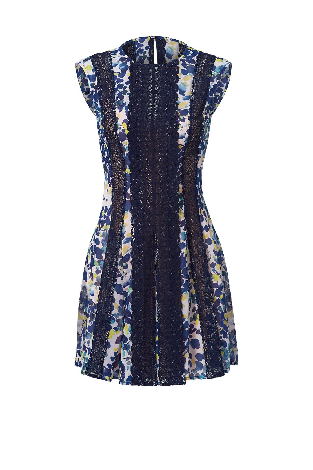 Blue Floral Jalena Dress by BCBGMAXAZRIA 3