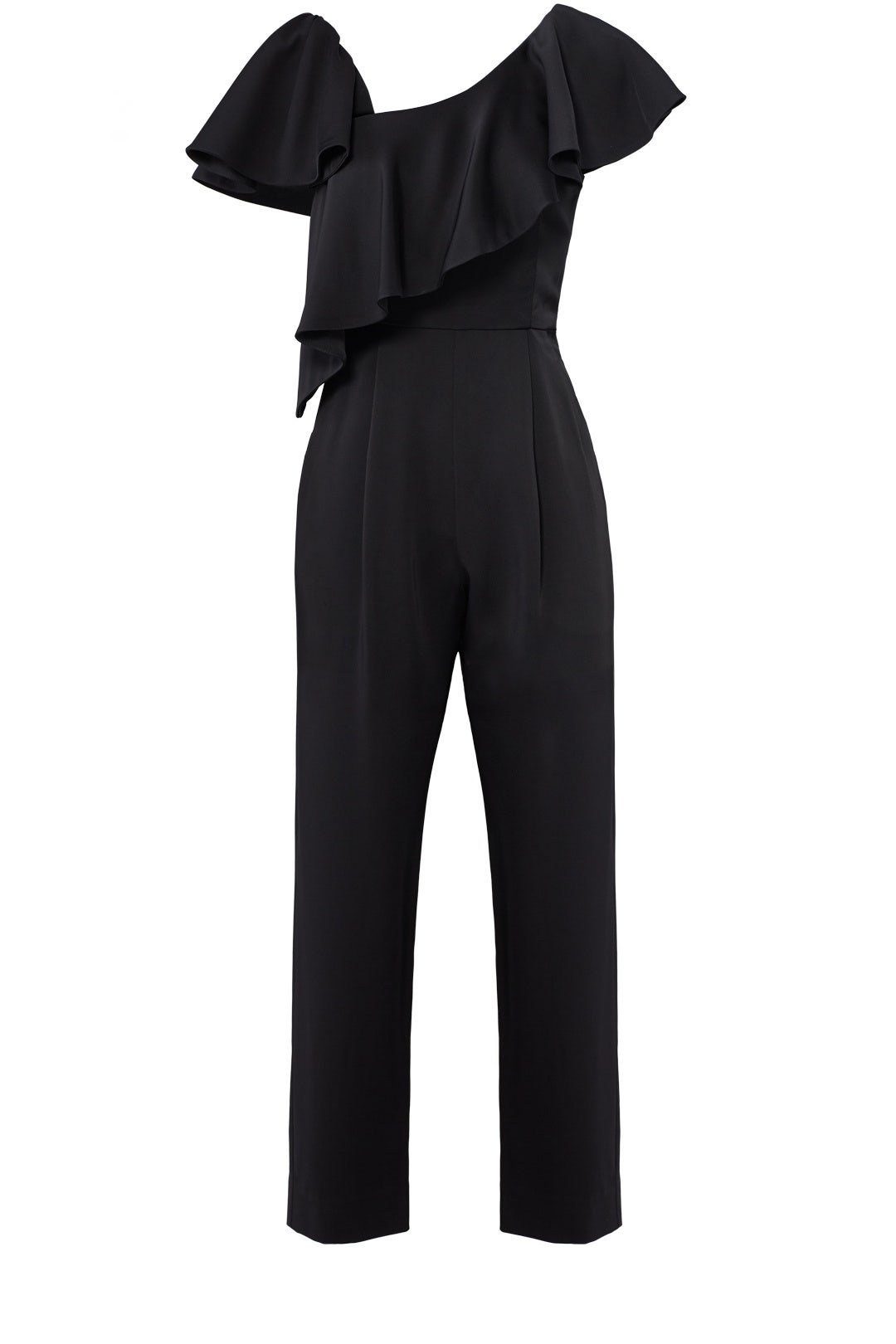 Black Ruffle Jumpsuit by Jill Jill Stuart