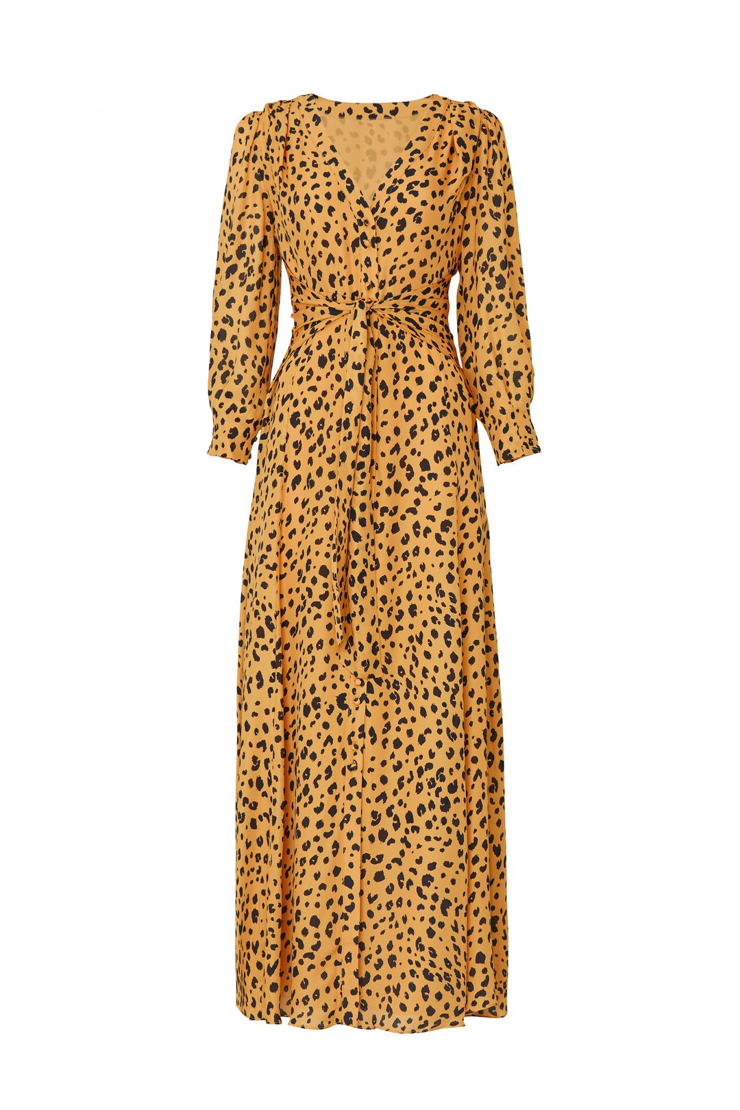 Leopard Tie Front Maxi by Nicholas 4