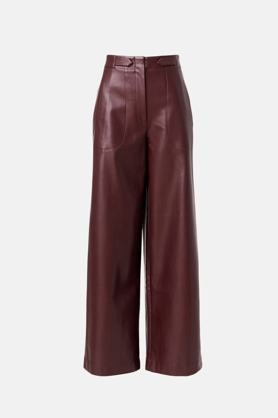 Faux Leather Wide Leg Pants by Ronny Kobo x RTR | Rent the Runway