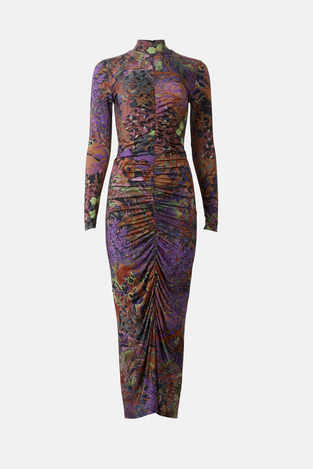 Alonia Mesh Mock Neck Dress by Untitled in Motion 4