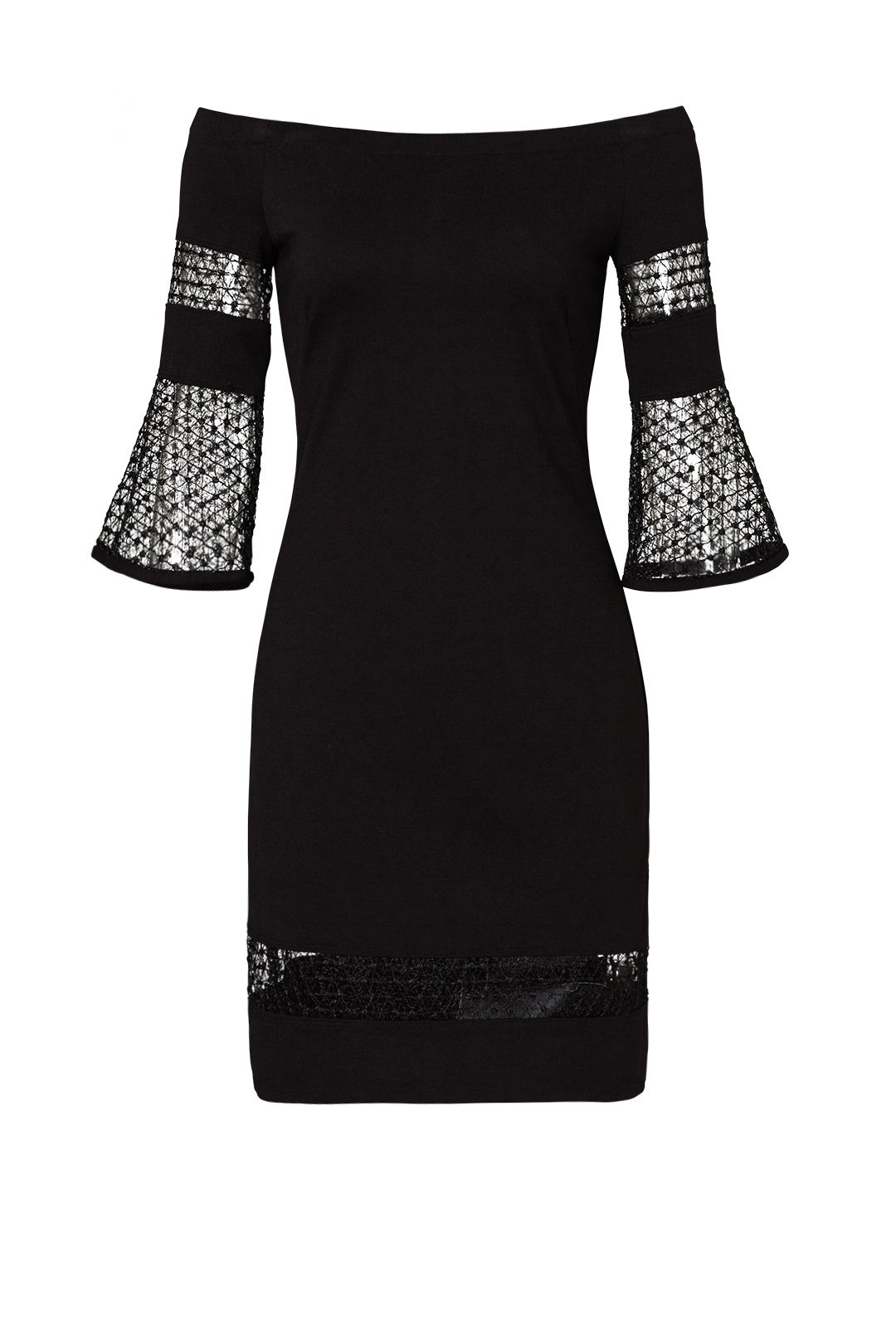Black Off Shoulder Sydney Dress Black Off Shoulder Sydney Dress