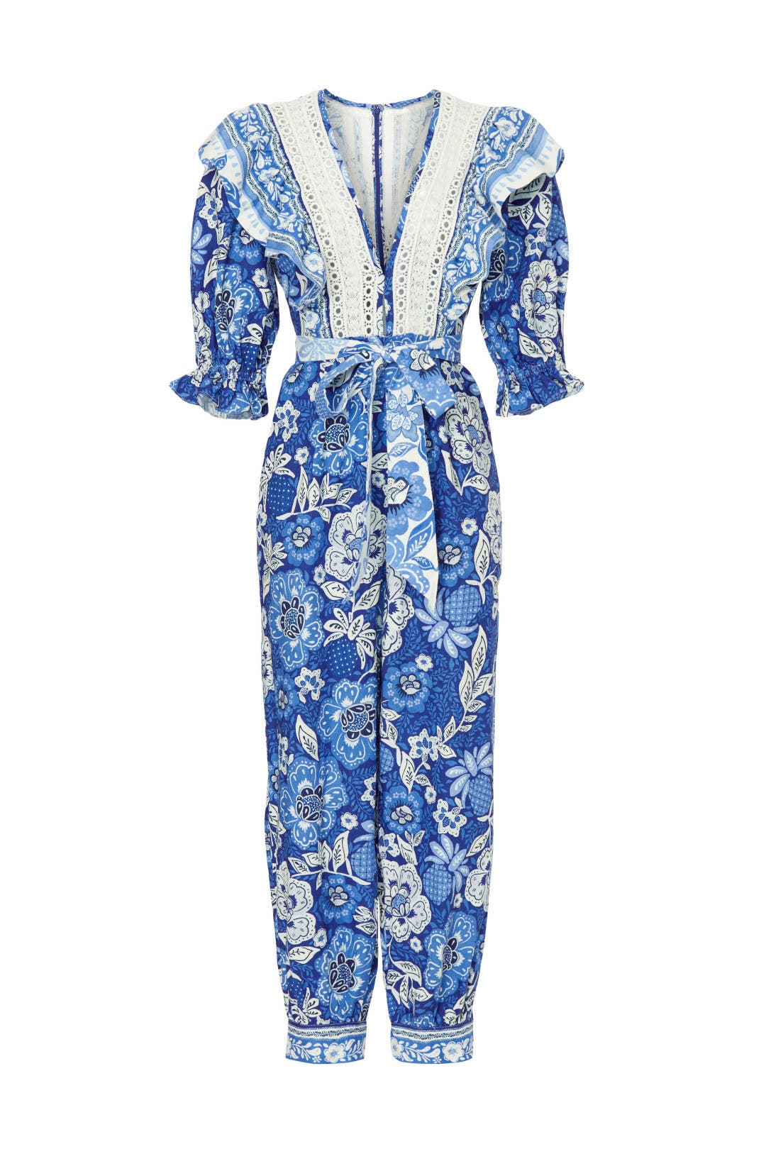 Full of Flowers Jumpsuit by FARM Rio | Rent the Runway