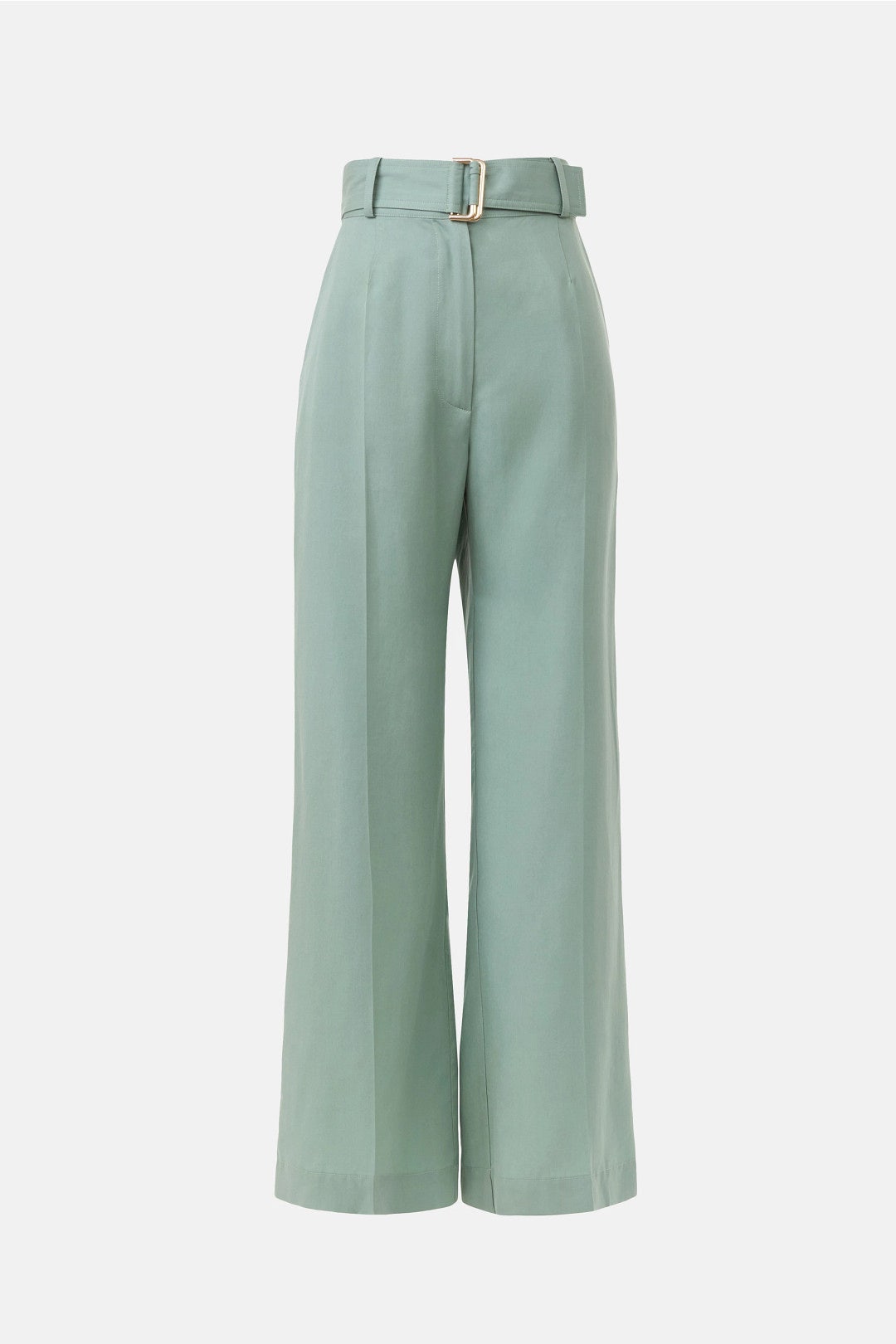 Belted Wide Leg Trouser by Matthew Bruch