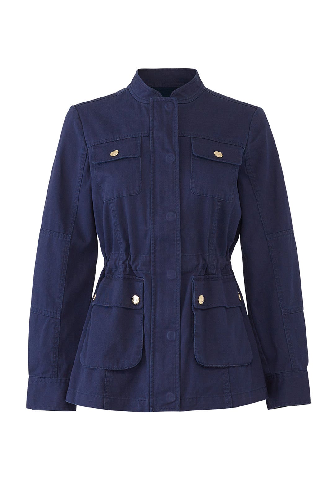 Solid Pocket Utility Jacket by Draper James
