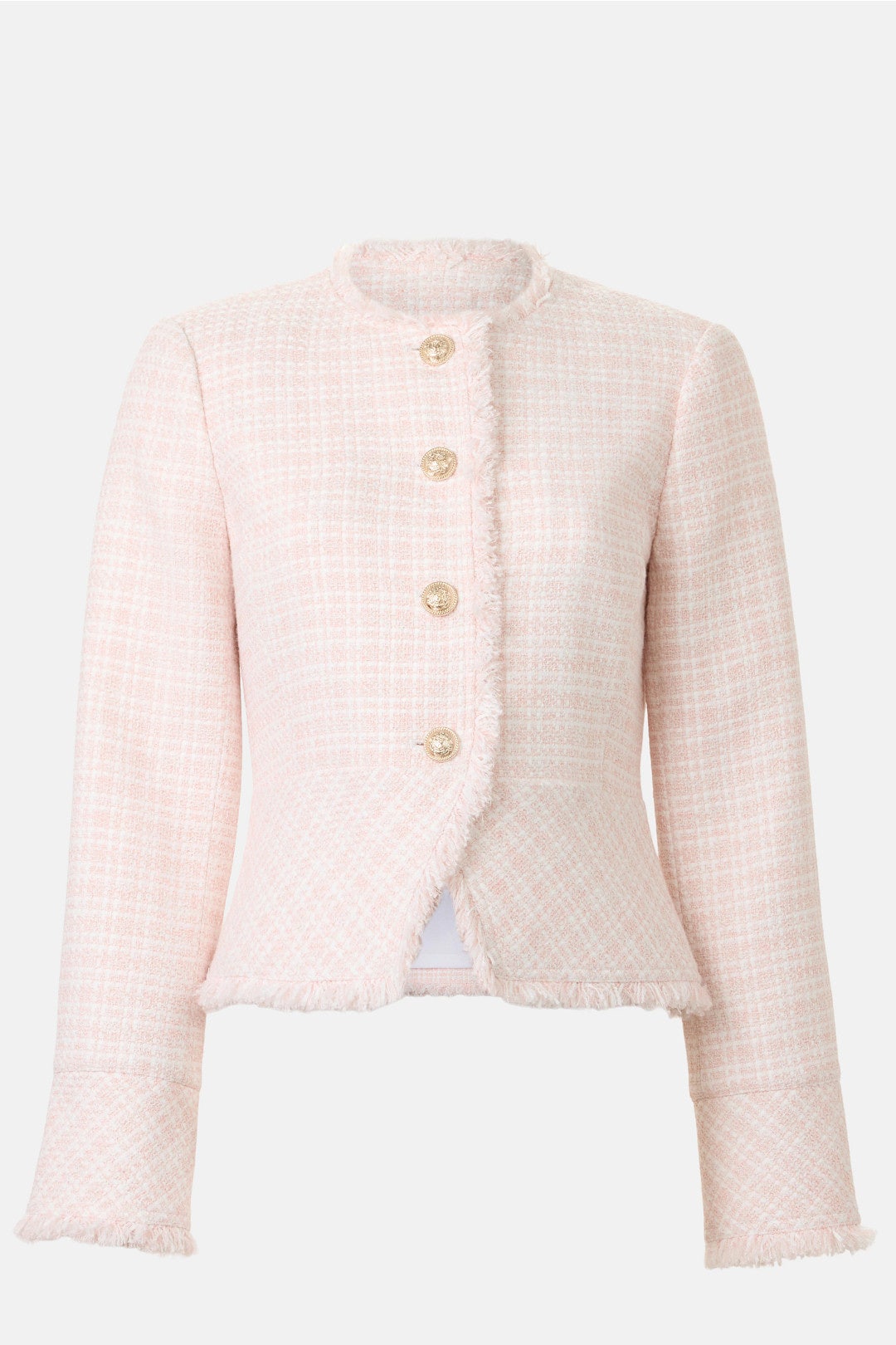 Fringe Tweed Blazer by Derek Lam 10 Crosby x RTR 4