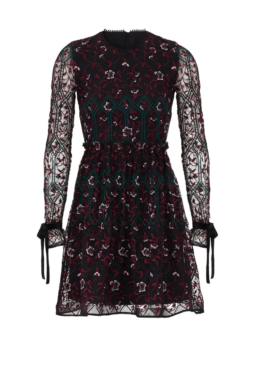 Vine Embroidered Dress by ML Monique Lhuillier 3