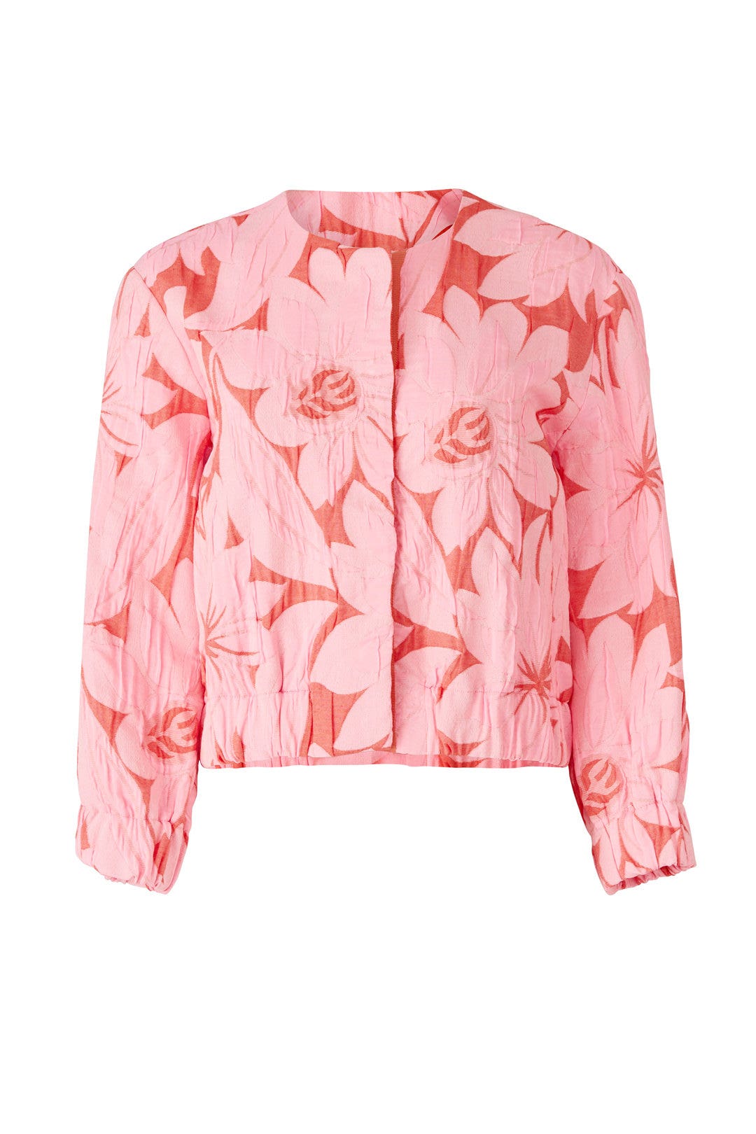Pink Floral Jacket by Tara Jarmon 3