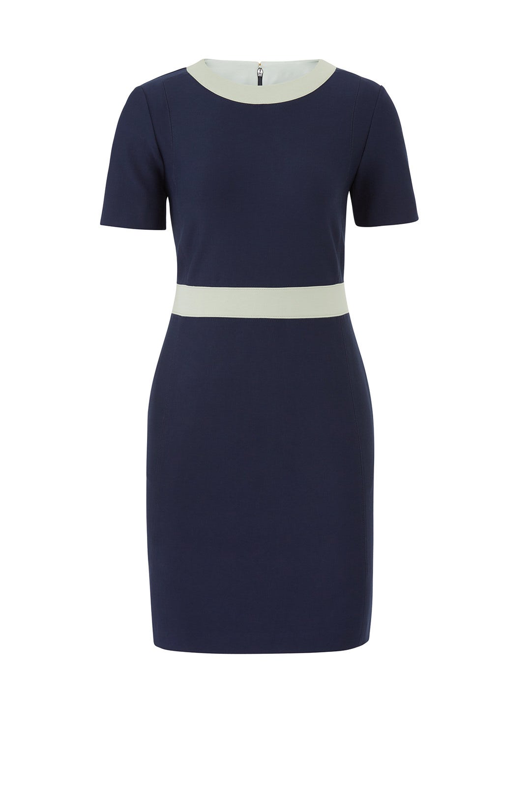 Colorblock Ponte Dress by Tory Burch