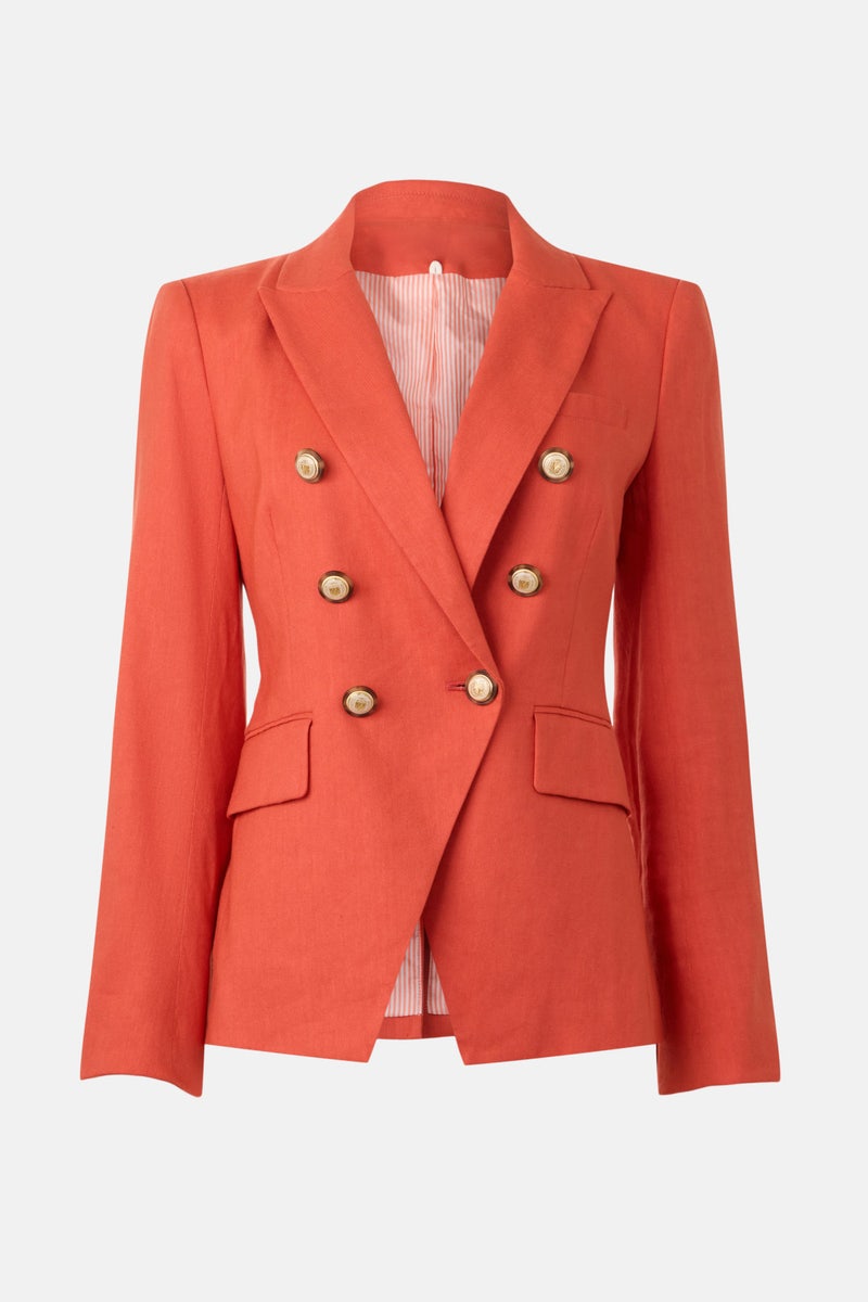 Salmon Miller Dickey Jacket by Veronica Beard - Photo 4