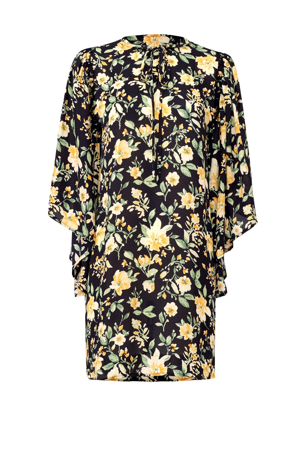 Morna Ruffle Sleeve Dress by B Collection by Bobeau 3